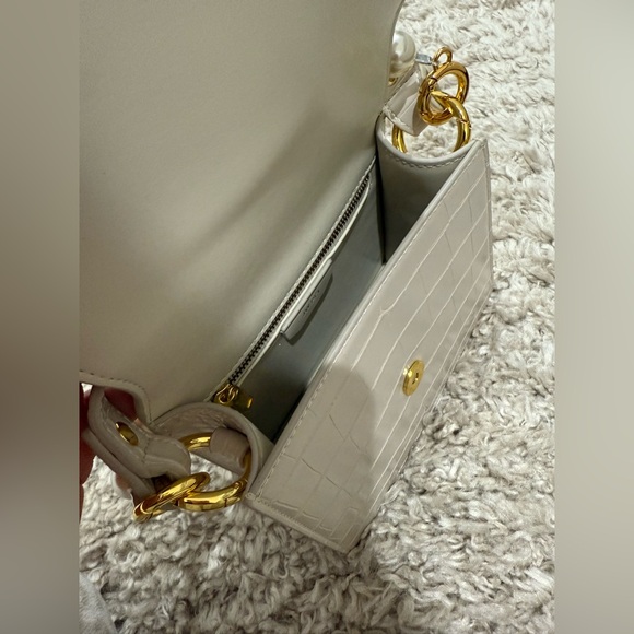 JW PEI FAE TOP HANDLE CROSSBODY - IVORY CROC - Picture 13 of 16